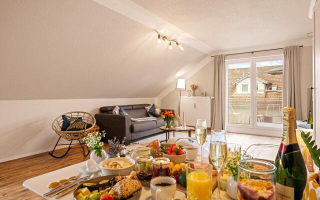 Ferien-Apartment Riedperle mit Privatstrand