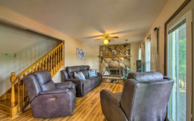 Lakefront Rocky Mount Retreat w/ Swim Dock!