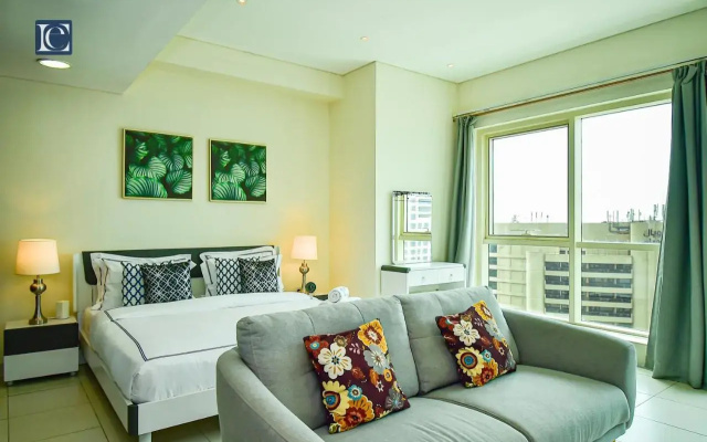 Furnished studio with balcony in Marina -JMI