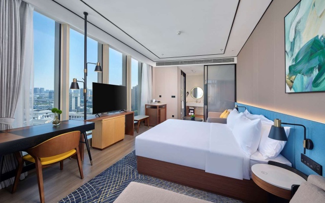 Hilton Garden Inn Hangzhou Xixi Zijingang – Guest Rooms – Hangzhou