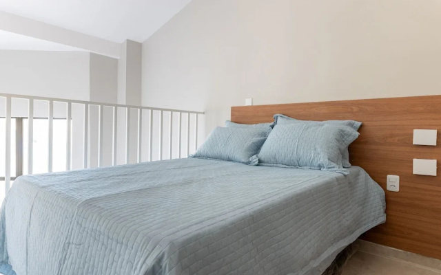 Flat 1Qt na Praia dos Carneiros-SH139