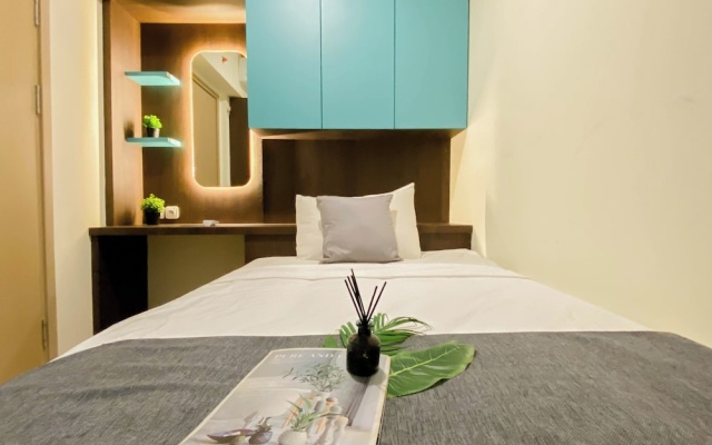 Comfy And Nice Cyan 2Br At Apartemen Meikarta District 1 – Guest Rooms – Cibatu