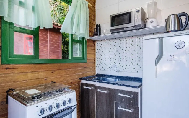 PRJ Cabanas sossegadas na praia do Rosa