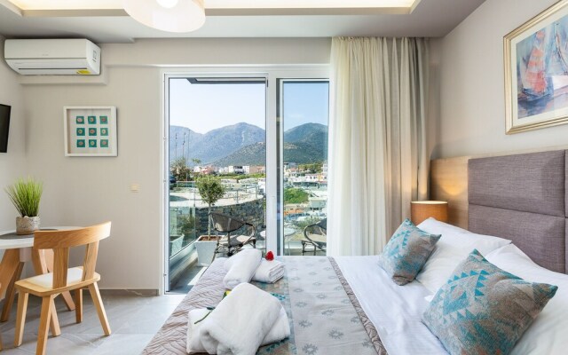 Double Studio with Mountain View in Akrogiali Luxury Aparthotel