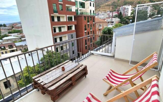 Duplex apartment in the city center