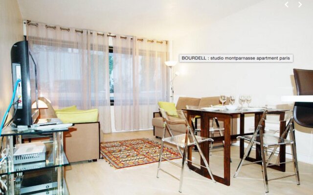 Charming and cozy Montparnasse flat