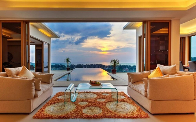 Hilltop Wow 4br Seaview Pool Villa at Naithon Beach