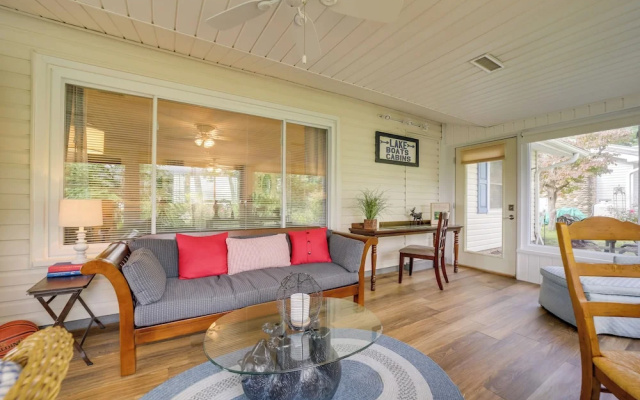 Serene Lake Junaluska Gem: Deck & Mountain Views