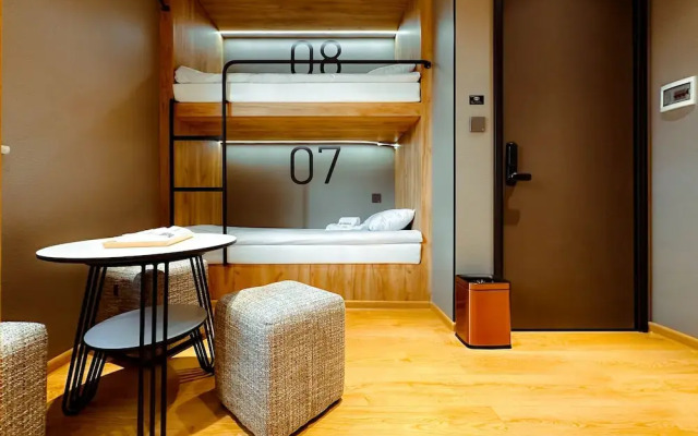 UBPOD capsule hotel in Mongolia