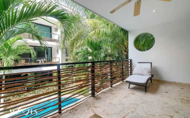 2 Br. Luminous and Spacious Pool View Apt