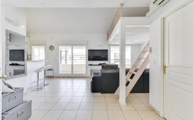 Festival-superbe T2/3 Duplex -pk -7 min Plage