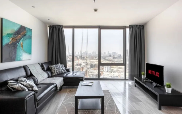 Comfy Studio in D1 Tower With Views of the Creek - Hotel in ดูไบ - Photo 3