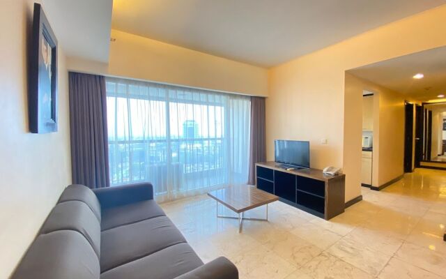 Prime & Cozy 3BR at Braga City Walk Apartment
