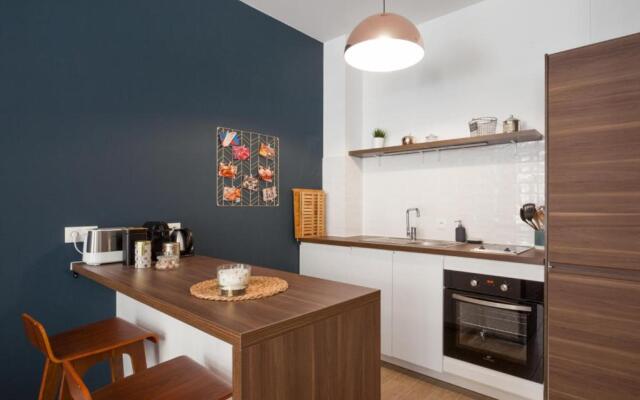 Modern and design 1br in Marseille city-center