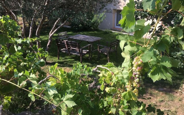 Apartement 120m with garden in a villa