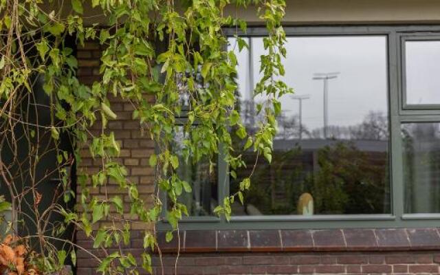 De oude slaght- luxe suite met buitensauna