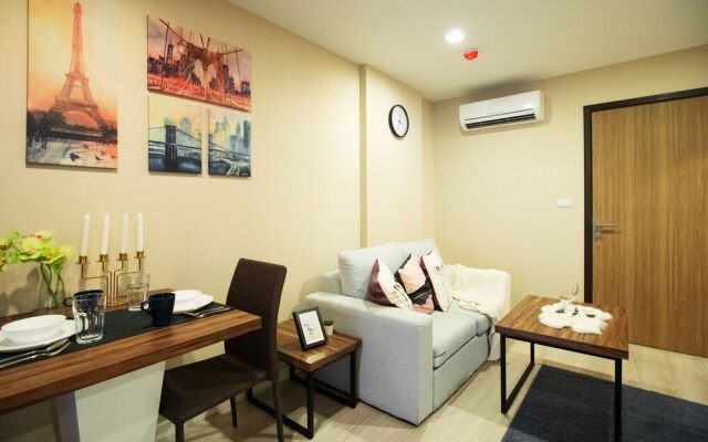 Near Bk University Quiet Condo In Rama4 Bkb141