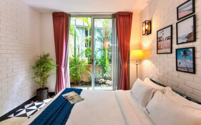 Modern Tropical 2bhk Near Beach Pool Garden