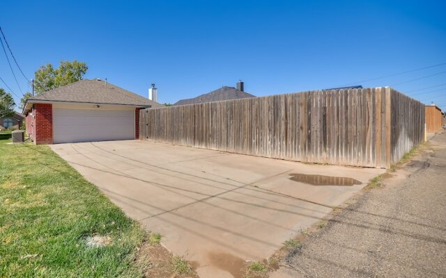 Pet-friendly Amarillo Home: 5 Mi to Downtown!