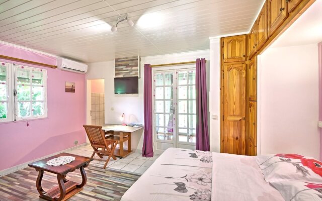 Studio in St-benoit, With Wonderful Mountain View, Pool Access, Enclos