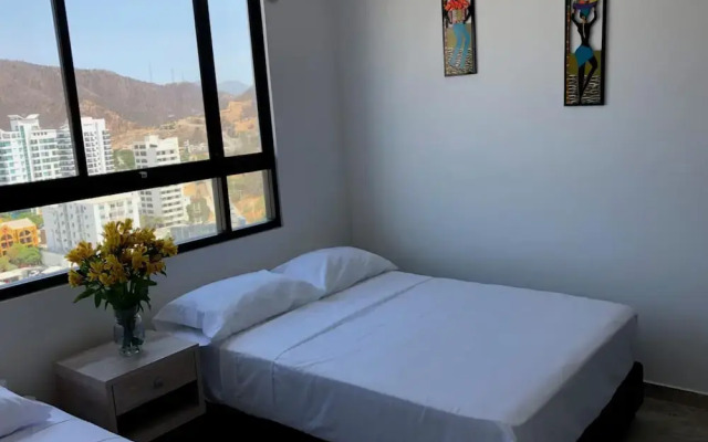 Apartamento con Piscina en Santa Marta