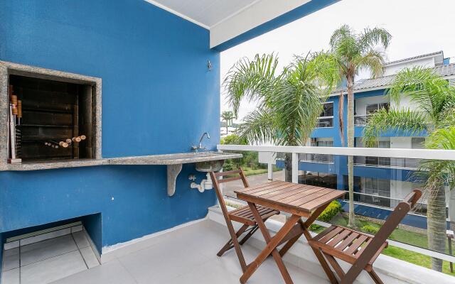 Moderno com Churrasqueira na varanda #IA23