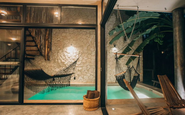 Round Villa Private Pool & Jungle rooftop 2A