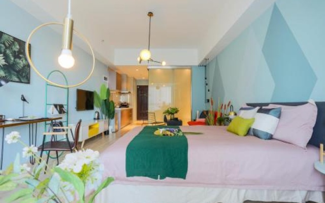 Hefei Binhu New District·Wanda City Subway Station· Locals Apartment 00164200 – Guest Rooms – Hefei