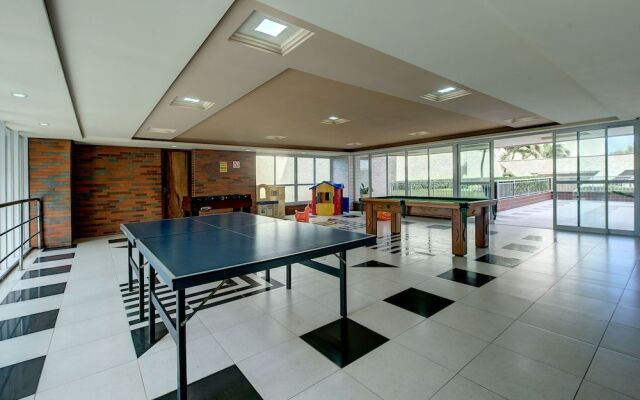 Apto térreo pé areia em Porto das Dunas