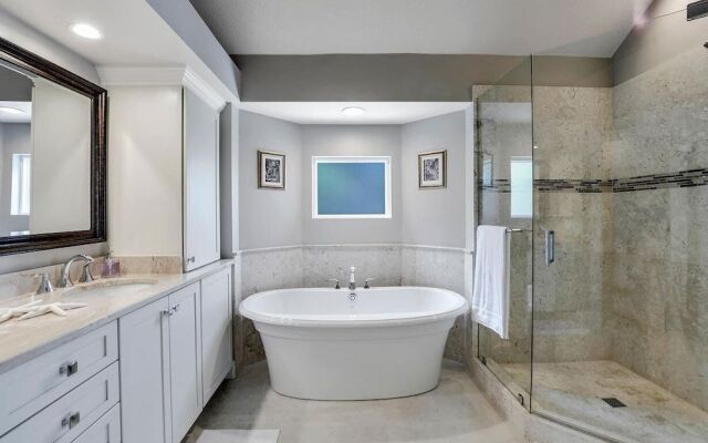 Waterfront Home With Pool and Foosball Table