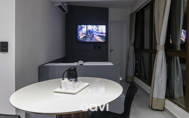 Qavi - Flat completo em Tambaú #CoHouse1603