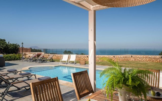 Anemolia Seaview Villa, with private Pool & Garden, By ThinkVilla