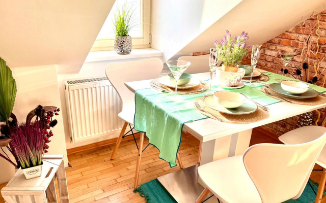 Duplex 2 with quiet terrace on Wenceslas Square