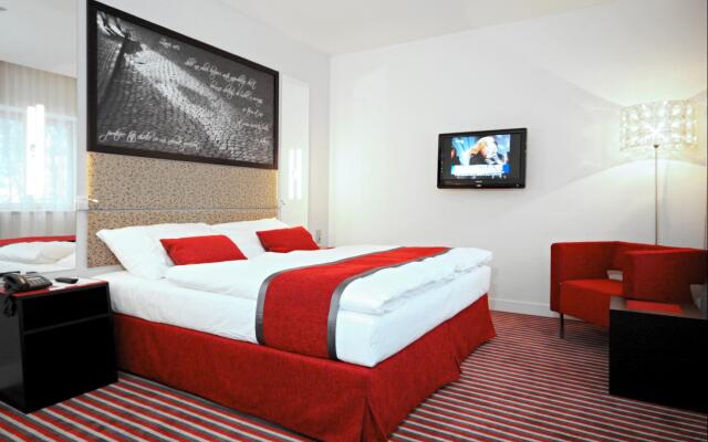 Red and Blue Design Hotel Prague