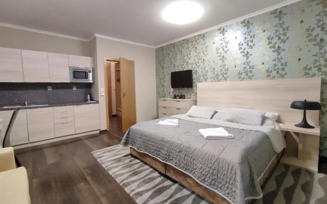 Útulné studio s balkónem