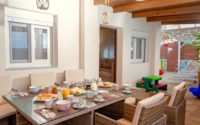 Thalassa Beachfront Villa With Private Pool