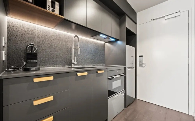 Modern Studio With BBQ Area