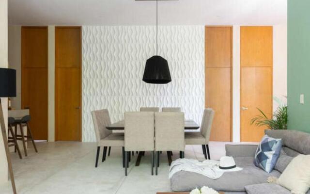 Bohemian 3BR Apartment in Aldea Zama by Lockey