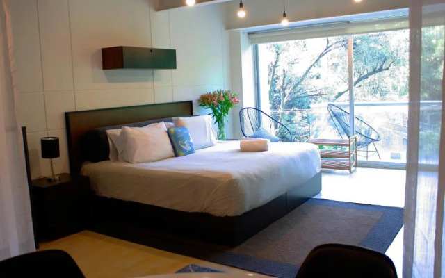 Trendy Suite With Terrace in Polanco