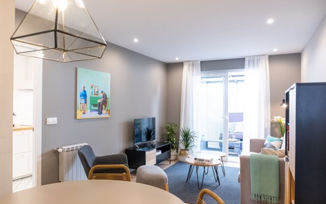 Apartamento de diseño centrico con terraza espectacular