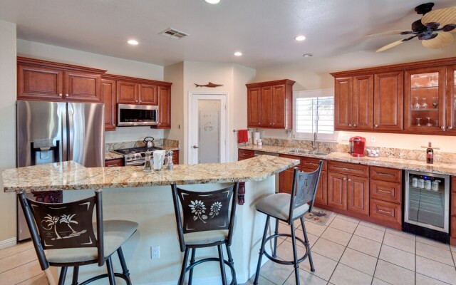 Pool, Patio & Grill: Desert Hot Springs Retreat!