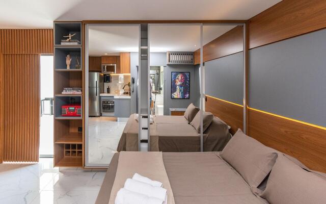 Studio no Oeste em frente a Praça do Sol - SSQ1107