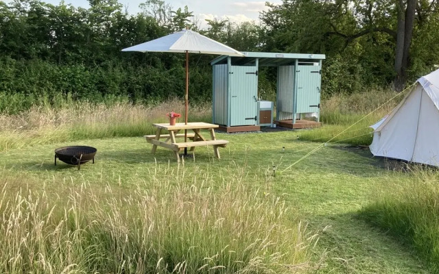 Glamping at The Homestead - Ensuite Bell Tent