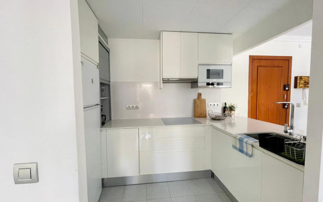 Acogedor y céntrico apartamento a 1' de la playa