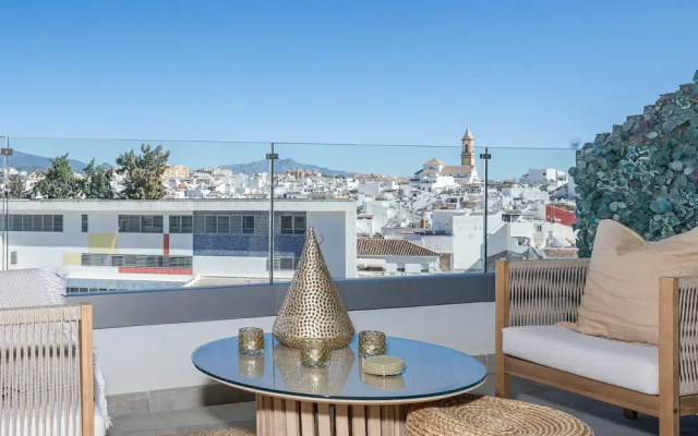 Inf2.4e - Modern 2-bed Apt With Roof top Pool