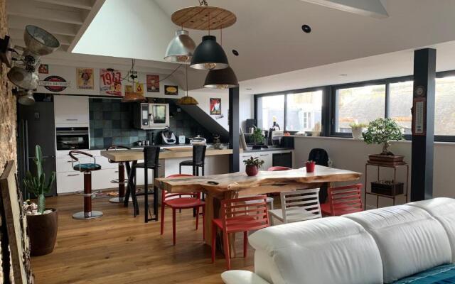 Appartement 3 chambres centre ville et 100m de la mer