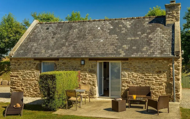 Peaceful Holiday Home in Plouguin With Indoor Pool