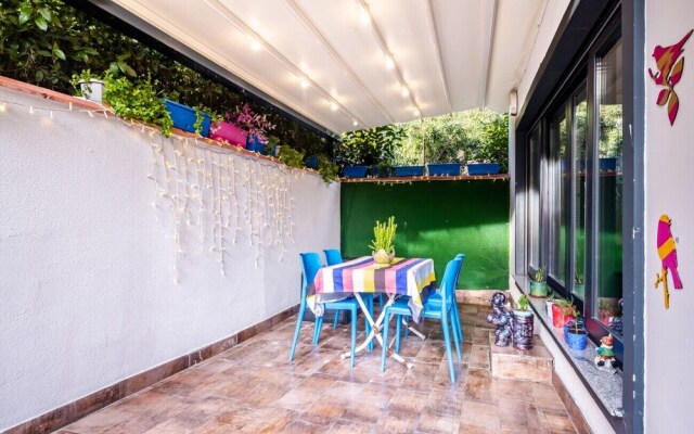 Flat With Rainbow Themed Interior in Goztepe