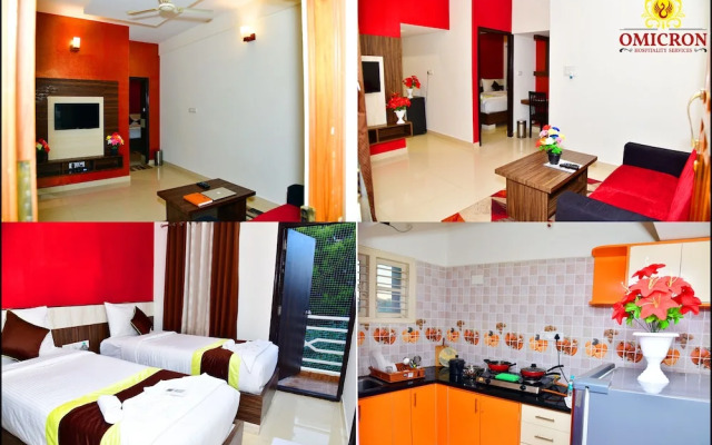 Omicron Hotel 1  BHK Studio Rooms