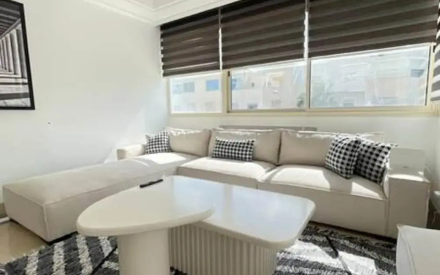 Black White Modern Spacious